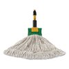 Rubbermaid Commercial 1 in Looped-End Wet Mop, White, Cotton/Synthetic, PK6, FGD21306WH00 FGD21306WH00